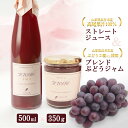 【ふるさと納税】高尾ぶどうストレートジュース(500ml×1本)・ぶどうジャム(350g×1)_E138