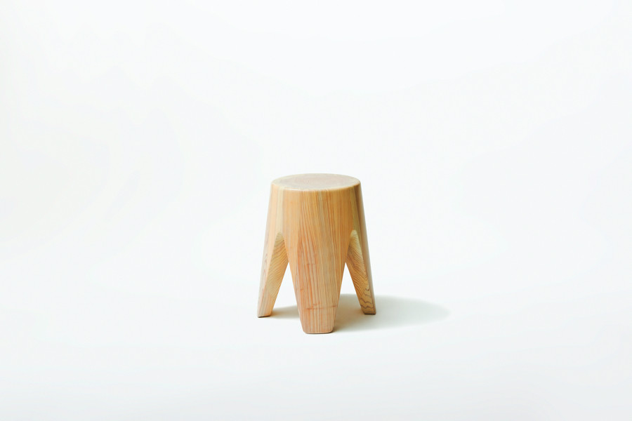 【FIL】4レッグスツール MASS Series 4leg Stool　小国杉 スツール チェアー チェア ローチェア 丸椅子 椅子 インテリア 家具 木製 無垢材 受注生産 おしゃれ リビング ダイニング 熊本 阿蘇 南小国町 送料無料