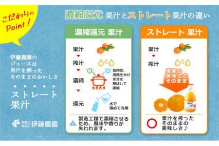 伊藤農園 100％ピュアジュース　みかんしぼり30本セット(B604-1)