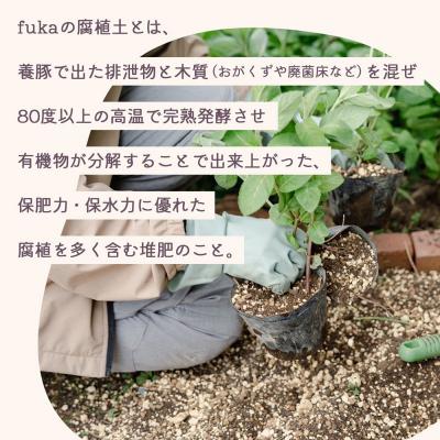 ふるさと納税 庄内町 fuka 腐植土 7L×2袋 小袋 国産 完熟発酵 堆肥 有機堆肥 高温発酵 保肥力 保水力 |  | 01