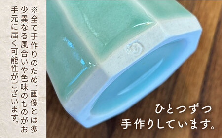 一輪挿し 面取り 大小2個セット 糸島市 / 工房わらし (宮元 美希) 【いとしまごころ】 花器 生活雑貨[ATZ013]