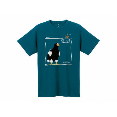 【ふるさと納税】モンベル×小清水町コラボウイックロンTシャツ「オオワシ」　ダークマラード　Sサイズ【1724311】
