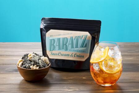 海苔とナッツの濃厚おつまみBARATZ（バラッツ） ガーリックペッパー・旨辛ごま油・3種のチーズ・バターしょうゆ・サワークリーム&オニオン 各8個セット  【お菓子 スナック 菓子 おかし 食品 人気
