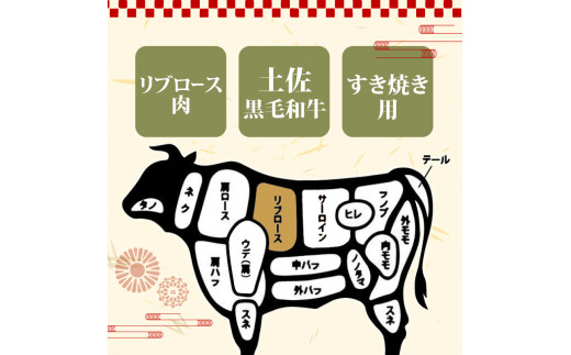 【定期12回】土佐 黒毛 和牛 すき焼き用 計7.2kg【600g×12ヶ月連続お届け】4Hコース