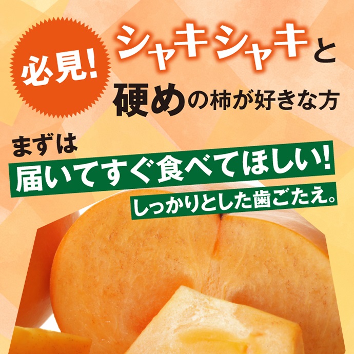 SA2739　庄内柿　約7.5kg(40玉入)　Mサイズ