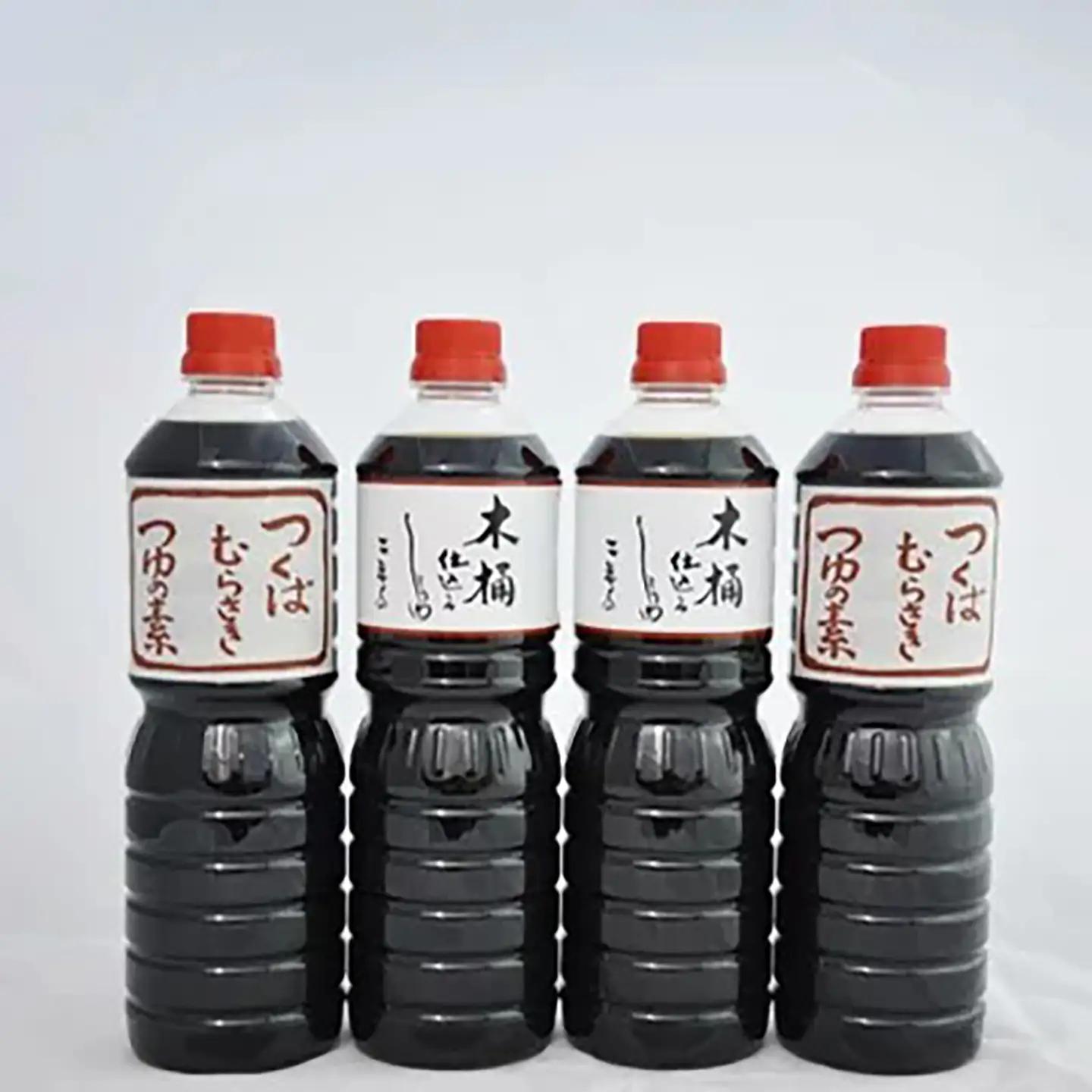 木桶仕込醤油 / つくばむらさき つゆの素 詰合せ 醤油