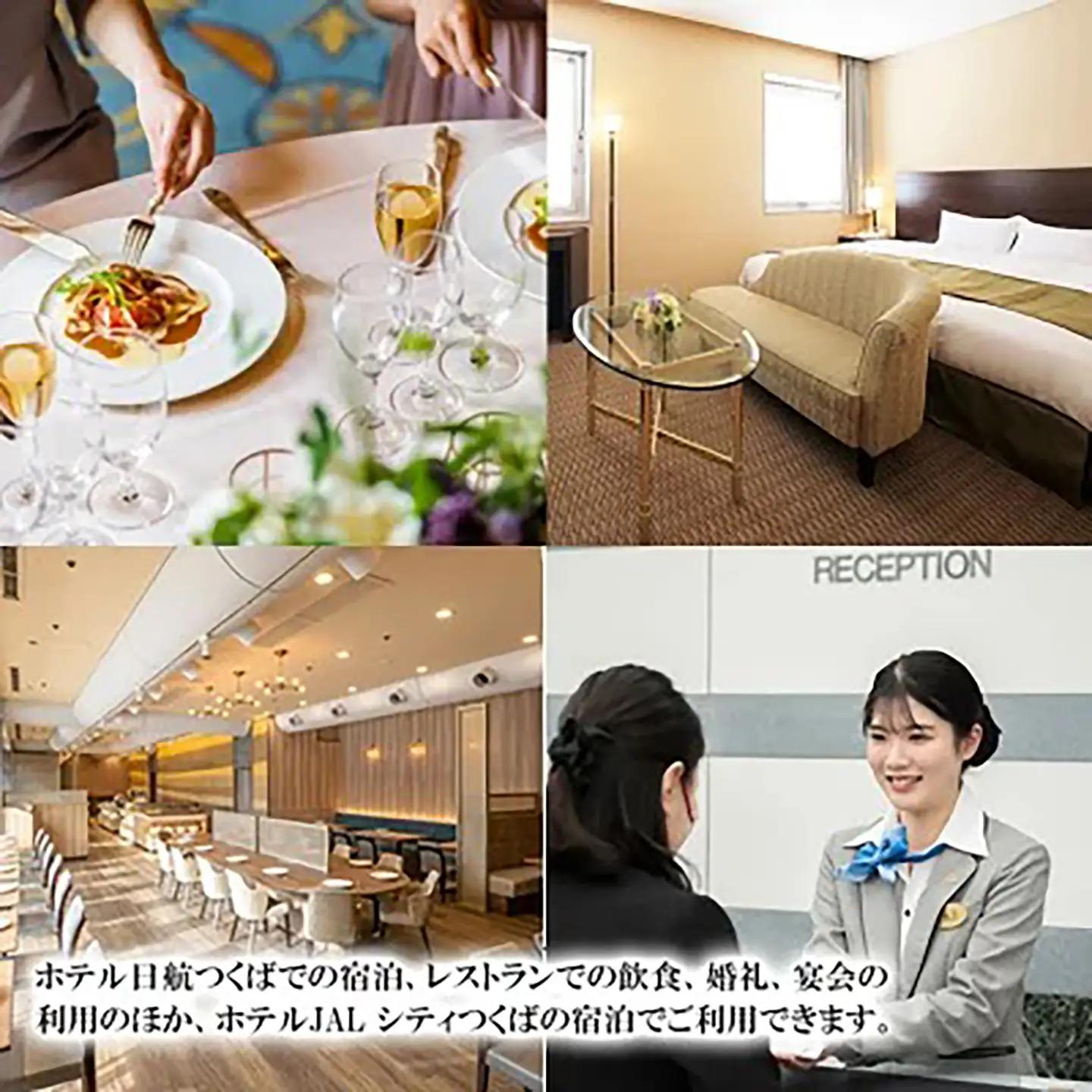 ホテル日航つくば・ホテルJAL シティつくばご利用券 30,000円分 宿泊券