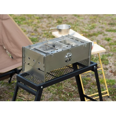 MINOURAのレクタグリル「RectaGrill」 調理焚火台