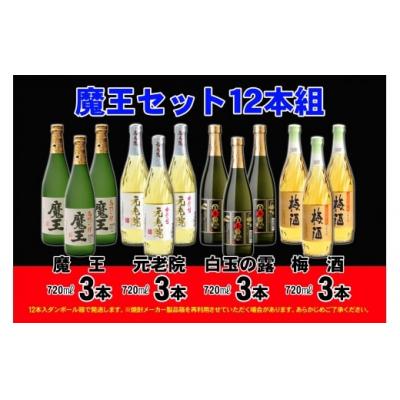 ふるさと納税 錦江町 魔王セット12本組(No.6004-1)