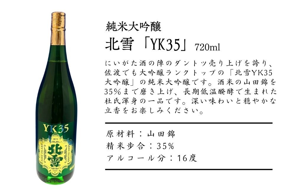 2011年に最高金賞を受けた、山田錦の純米大吟醸