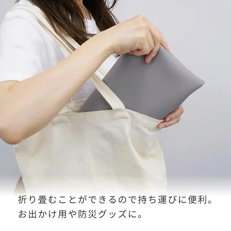 HARIOトイレトレー グレー　INK ペット用 - トイレトレー ハリオ トイレマット ペット用 トイレ 犬 シニア犬 丸洗い 清潔 簡単 薄型 コンパクト 持ち運び 便利 シリコン 埼玉県 幸手市