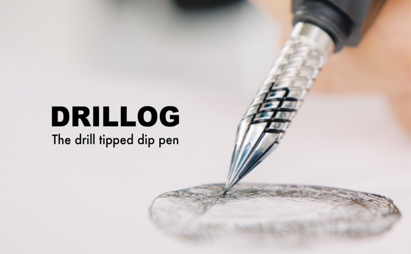 
            [№5308-0515]筆記具 金属つけペン DRILLOG ペン軸 クラシカル2マテリアルアルミ （ノクターンブルー） チタンペン先 メタルカラー 0.8mm 付き 
          