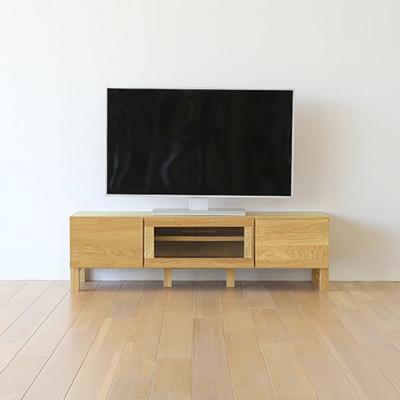 ふるさと納税 筑後市 天然木製 TVボード 幅120cm　レッチェ120TVホワイトオーク材【十年保証】【高野木工】 |  | 01