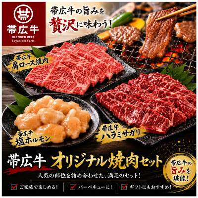 【ふるさと納税】帯広牛オリジナル焼肉セット【配送不可地域：離島】【1776790】