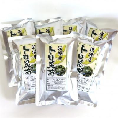 ふるさと納税 佐渡市 佐渡産　塩蔵トロ昆布200g×7袋セット |  | 01
