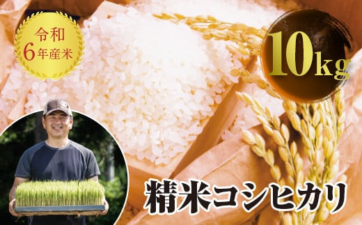 令和6年産 JAS認定 有機栽培米 コシヒカリ 精米 10kg 米 お米 おこめ ご飯 ごはん 福島県 西会津町 F4D-1087