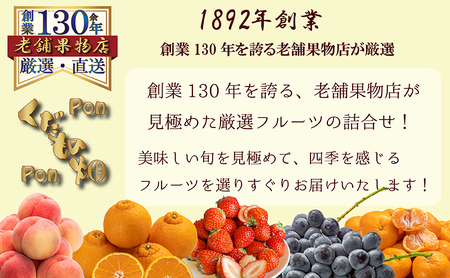 フルーツ詰合せ 厳選 スタンダード 旬 フルーツ詰合せ【3ヶ月連続定期便】