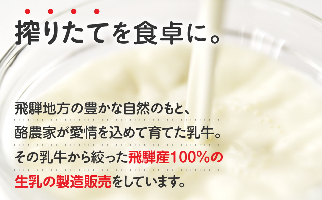 飛騨高原牛乳 5本セット（1L×5本）乳製品 牛乳 生乳 おすすめ 1000ml×5 飛騨牛乳 生乳100％ 飛騨【25-5】