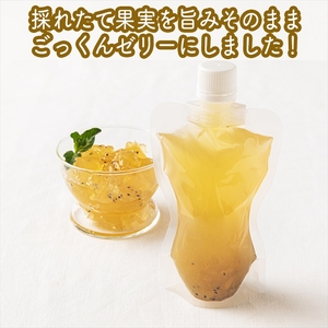 スイスで加工品を学んだ農家が作った手づくりごっくんゼリー おまかせ30本セット 130ml みかん 甘夏 キウイ【 家庭用 自宅用 贈答品 贈答用 ギフト お取り寄せ お中元 お歳暮 贈り物 お祝い 