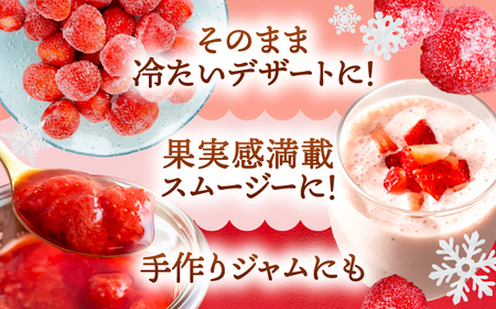 冷凍苺 2kg いちご 苺 イチゴ【配達不可：離島】 / くぼ苺農園[AECJ026]