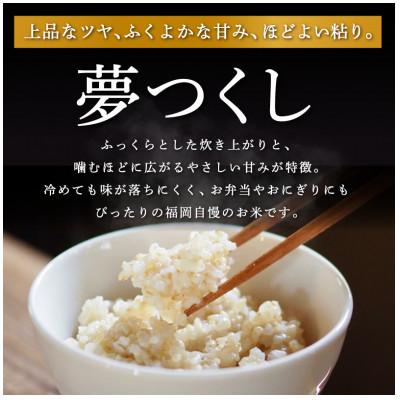 ふるさと納税 苅田町 【令和7年産 新米先行受付】福岡県産 夢つくし【千づ乃しずく】10kg(5kg×2袋) 玄米 |  | 01
