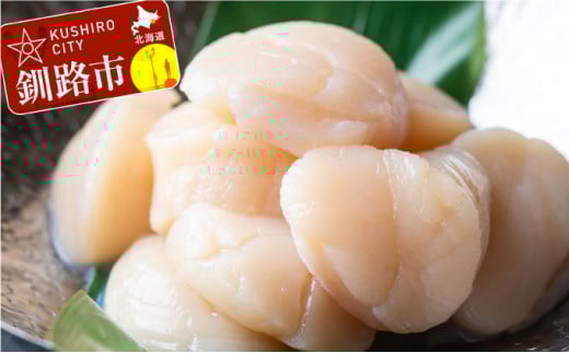 北海道産・お刺身用ホタテ玉冷凍【L】500g ふるさと納税 ほたて 帆立 F4F-7826