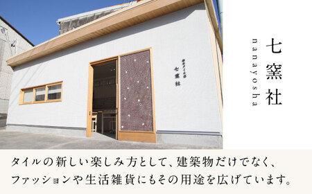 【美濃焼】 優花 白 ブローチ 多治見市 / 七窯社 花びら アクセサリー おしゃれ[TAP089]