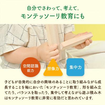 ふるさと納税 太田市 日本製【無垢の積み木　スギ】20ピース |  | 03