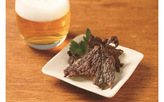 エゾシカ肉 ルイベ風 ソフトジャーキー 50g×3パック《足寄町》【野生肉専門店やせいのおにくや】北海道産 エゾシカ 肉 えぞ鹿肉 シカ肉 ジャーキー おつまみ おやつ 酒の肴 鹿肉 ルイベ風 ジビエ