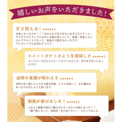 ふるさと納税 室戸市 【グランプリ受賞!】西山金時スウィートポテトロール(ロールケーキ 2本セット) |  | 03