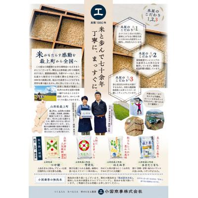 ふるさと納税 最上町 【令和6年産】つや姫・雪若丸　食べ比べセット(各5kg×1袋ずつ) |  | 03