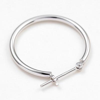 ふるさと納税 昭和町 プラチナ900　フープピアス　　　　　　　　太さ1.5mm ・直径13.0mm 120329 |  | 02