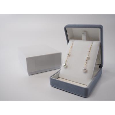 ふるさと納税 甲府市 K18 あこや真珠 デザイン パールピアス【JE275】 |  | 03