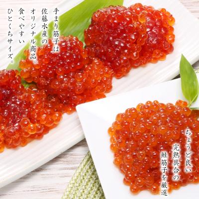 ふるさと納税 千歳市 ＜佐藤水産＞☆新千歳空港限定品☆いくら260g・手まり筋子240g |  | 02