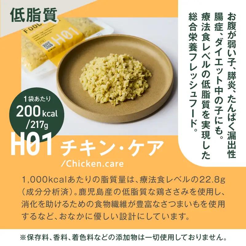 Buddy FOOD 低脂質セット 3種3パック（鶏ささみ、低脂質チキン・ケア、低脂質ハツ・ケア） K390-002_16 国産 豚肉 鶏肉 低脂質 ペットフード