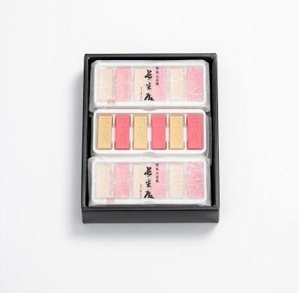 【ふるさと納税】「森八」長生殿小墨（36枚入） | 菓子 おかし 食品 人気 おすすめ 送料無料