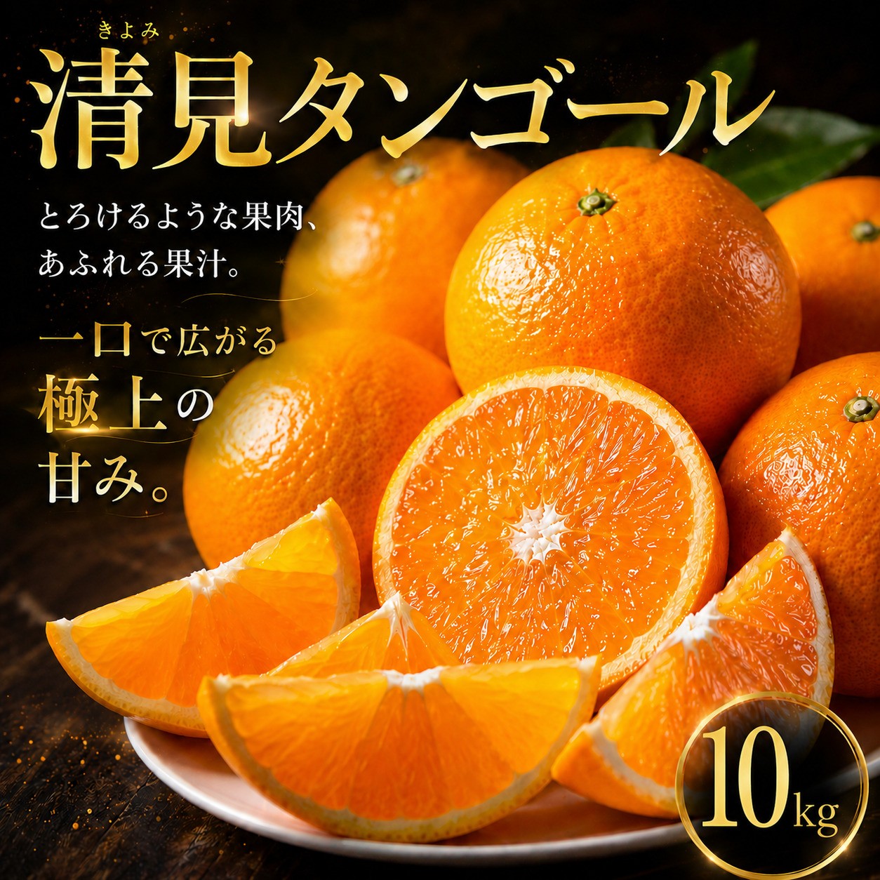 
                  【選ぶならこれ】 果汁じゅわっと 【清見タンゴール】 10kg 愛媛県産 【2027年2月下旬頃から順次発送】 | 清見 タンゴール みかん ミカン mikan 蜜柑 訳ありフルーツ 柑橘 果物 おすすめ お勧め お取り寄せ ギフト 愛媛県 松山市
                