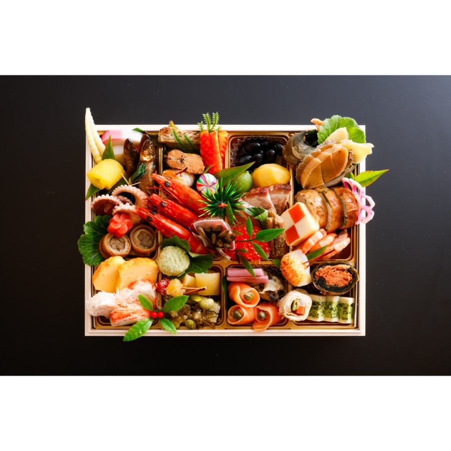 ＜北畿水産＞京丹後松葉がにおせち二段重　PREMIUM『贅極』全46品目・2段重（約3～4人前）【12月29日・30日お届け】