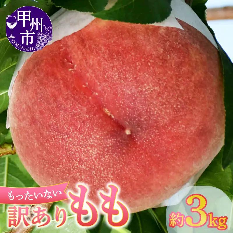 訳ありの桃《大容量》約3kg【2026年発送】（MG）A08-470 桃 フルーツ
