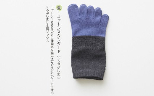 423.【5本指ソックス春夏秋冬セット(25-27cm)】(A423-1)