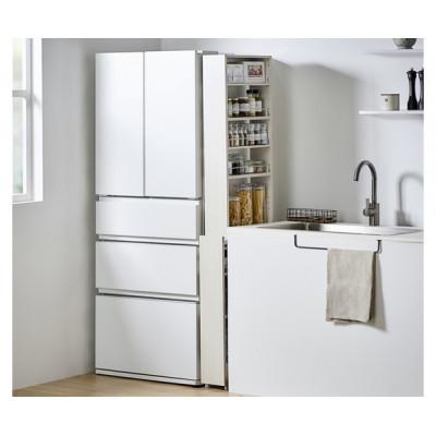 ふるさと納税 大河原町 キッチン隙間収納ラック KSRーH140 白 アイリスオーヤマ ハイタイプ[53753358] |  | 03