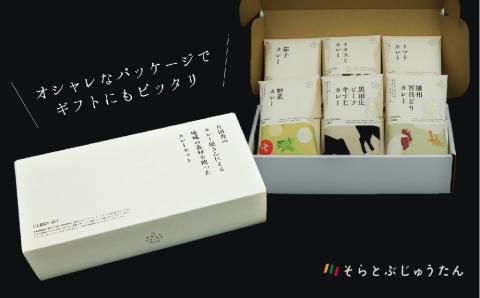 ひょうごの食材 こだわりカレーセット６種【そらとぶじゅうたん】　14-21