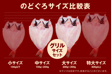 のどぐろ専門店シーライフ のどぐろ一夜干し5枚で計1.0kg「グリルサイズセット」 魚 干物 干もの 一夜干し 手頃 小分け 個包装 産地直送 のどぐろ 人気 贈答 ギフト プレゼント 【1570】