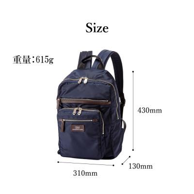 ふるさと納税 豊岡市 リュック　豊岡鞄(ネイビー)CDTC-004 |  | 03