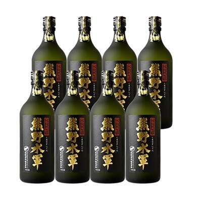 本格米焼酎 熊野水軍 720ml 【8本セット】/尾崎酒造(C002)上富田町