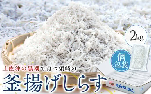 鮮度抜群 海の玄米 子供用 釜揚げ シラス 2kg 冷凍 小分け 個包装 100g × 20パック 大容量 しらす 海の玄米 魚介 海鮮 惣菜 おかず ご飯のお供 晩ごはん 弁当 白州 便利 ふりかけ しらす ちりめん じゃこ しらす丼 お茶漬け 人気 ふるさと納税 MS026
