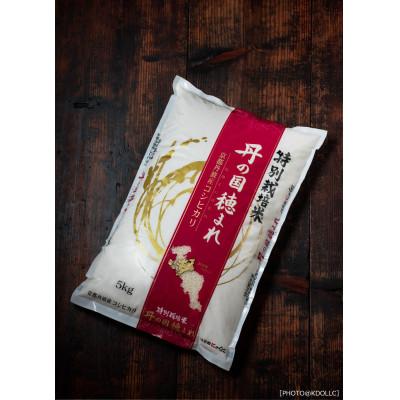 ふるさと納税 綾部市 【毎月定期便】京都府産　環境にやさしいお米(精米)　コシヒカリ「丹の国穂まれ」5kg 全3回