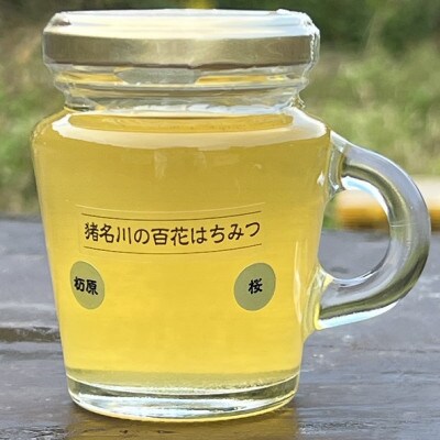 猪名川の百花はちみつ(桜)＆ハニーナッツ1本ずつ(計2本)セット
