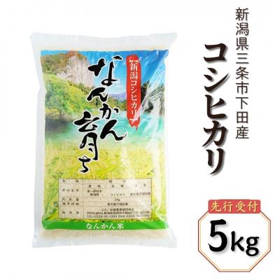 ふるさと納税 三条市 コシヒカリ 5kg 令和7年産 新潟県三条市下田産 【010S242】