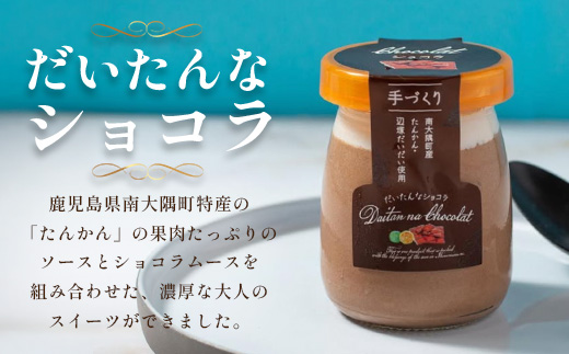 【全12回定期便】本土最南端よりだいたんなスイーツ定期便 SH-17 | たんかんゼリー チョコレートムース バウムクーヘン バームクーヘン ぷりん 果肉入り タンカン 辺塚だいだい 贅沢 ご褒美 フ